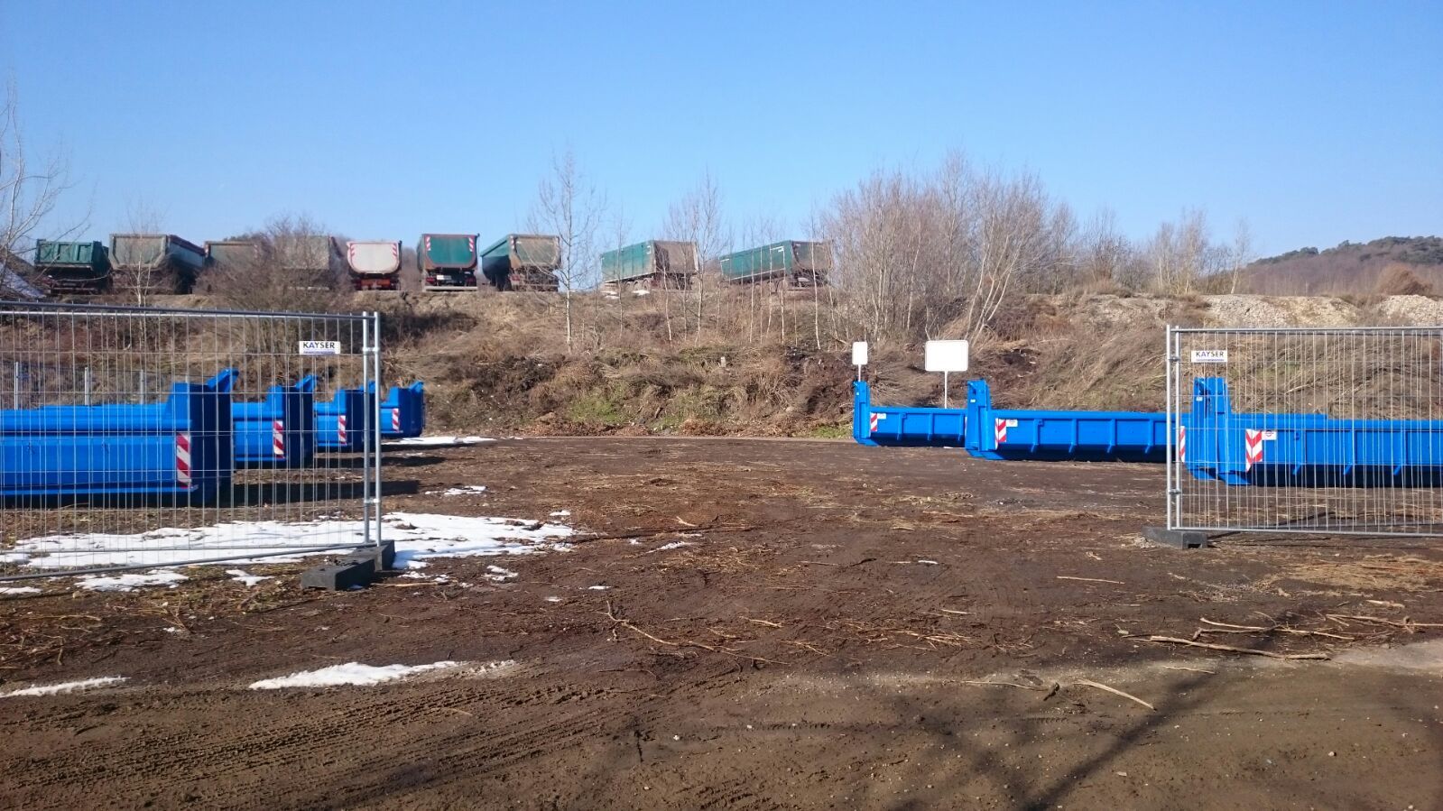 Containerinseln in MYK machen Winterpause