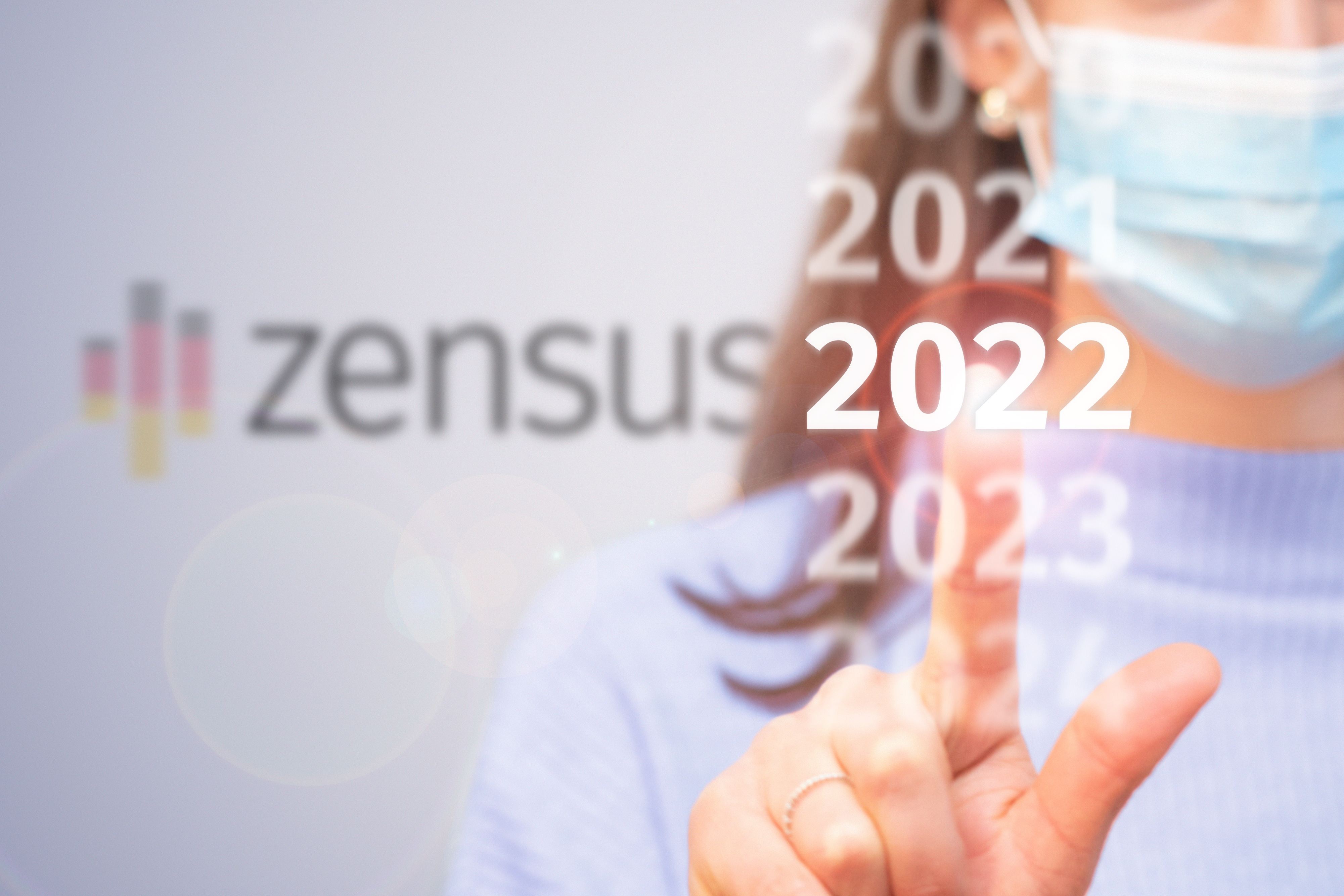 Logo Zensus 2022