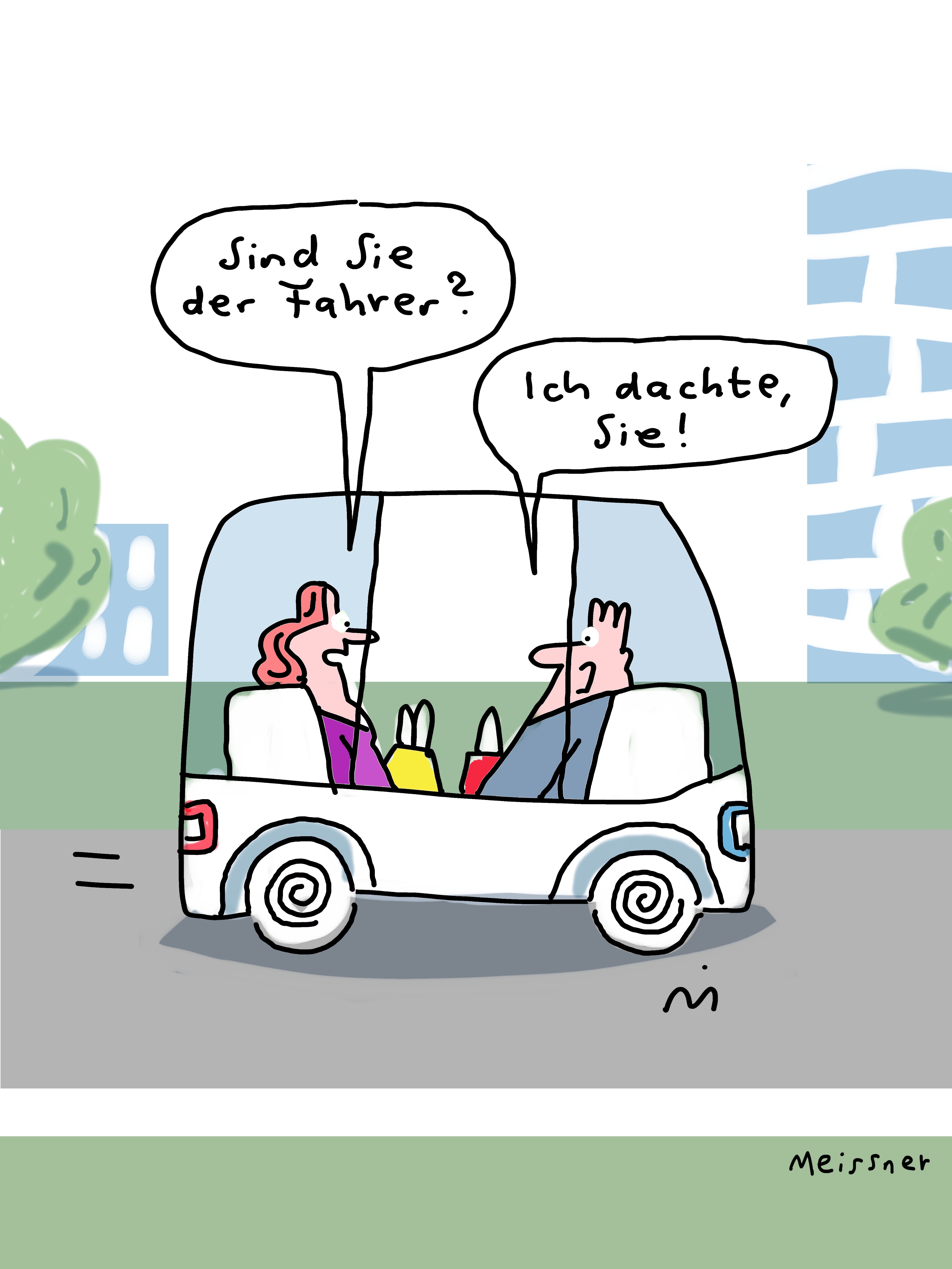 Cartoon-Reihe „Smarte Region MYK10“