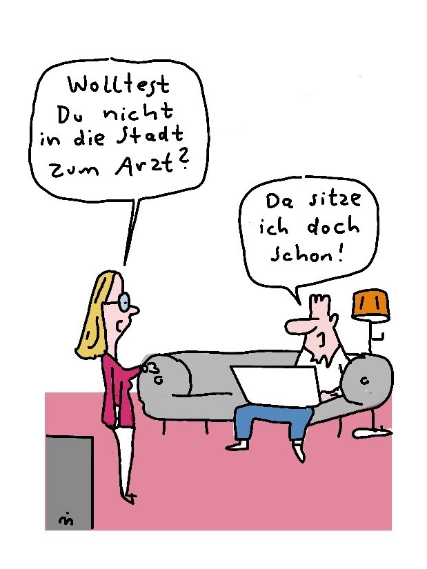 Cartoon-Reihe „Smarte Region MYK10“