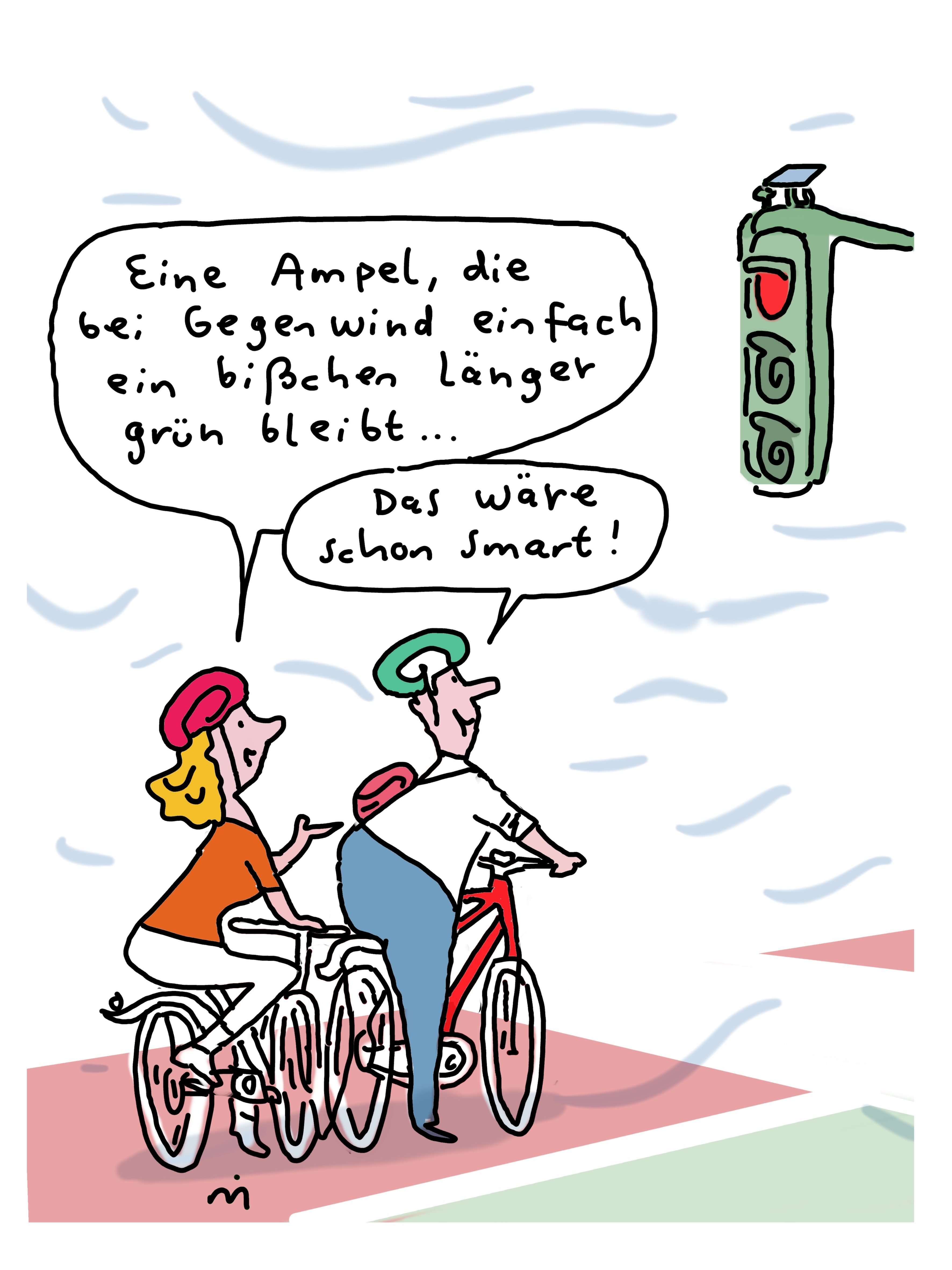 Cartoon-Reihe „Smarte Region MYK10“
