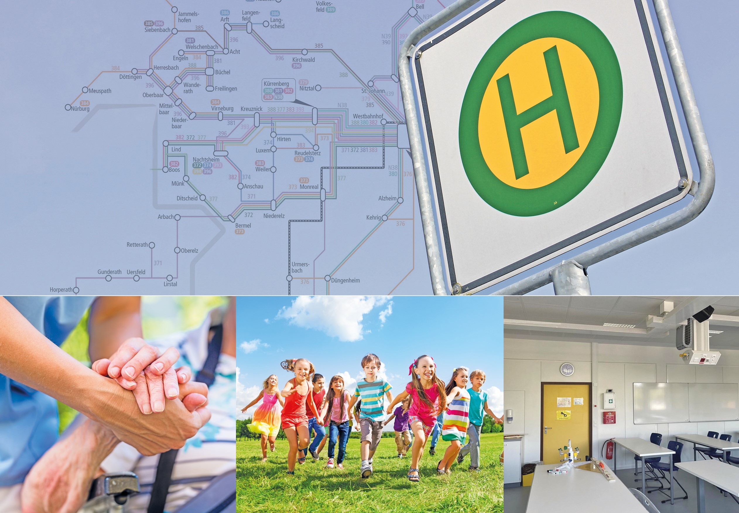 Einen modernen und leistungsfähigen ÖPNV gibt es nicht zum Nulltarif. Somit plant der Landkreis Mayen-Koblenz auch für das Haushaltsjahr 2023 weitere Investitionen in den ÖPNV. Zudem spielen einmal mehr die Bereiche Kinder- und Jugendarbeit sowie Pflege und Soziale Teilhabe im Landkreis eine wichtige Rolle. Auch Maßnahmen zu Bauunterhaltungen an den kreiseigenen Schulen, wie hier an der KSG in Andernach (Foto rechts unten), stehen auf der Agenda.