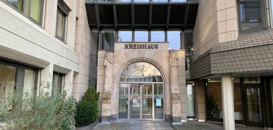Eingang Kreishaus