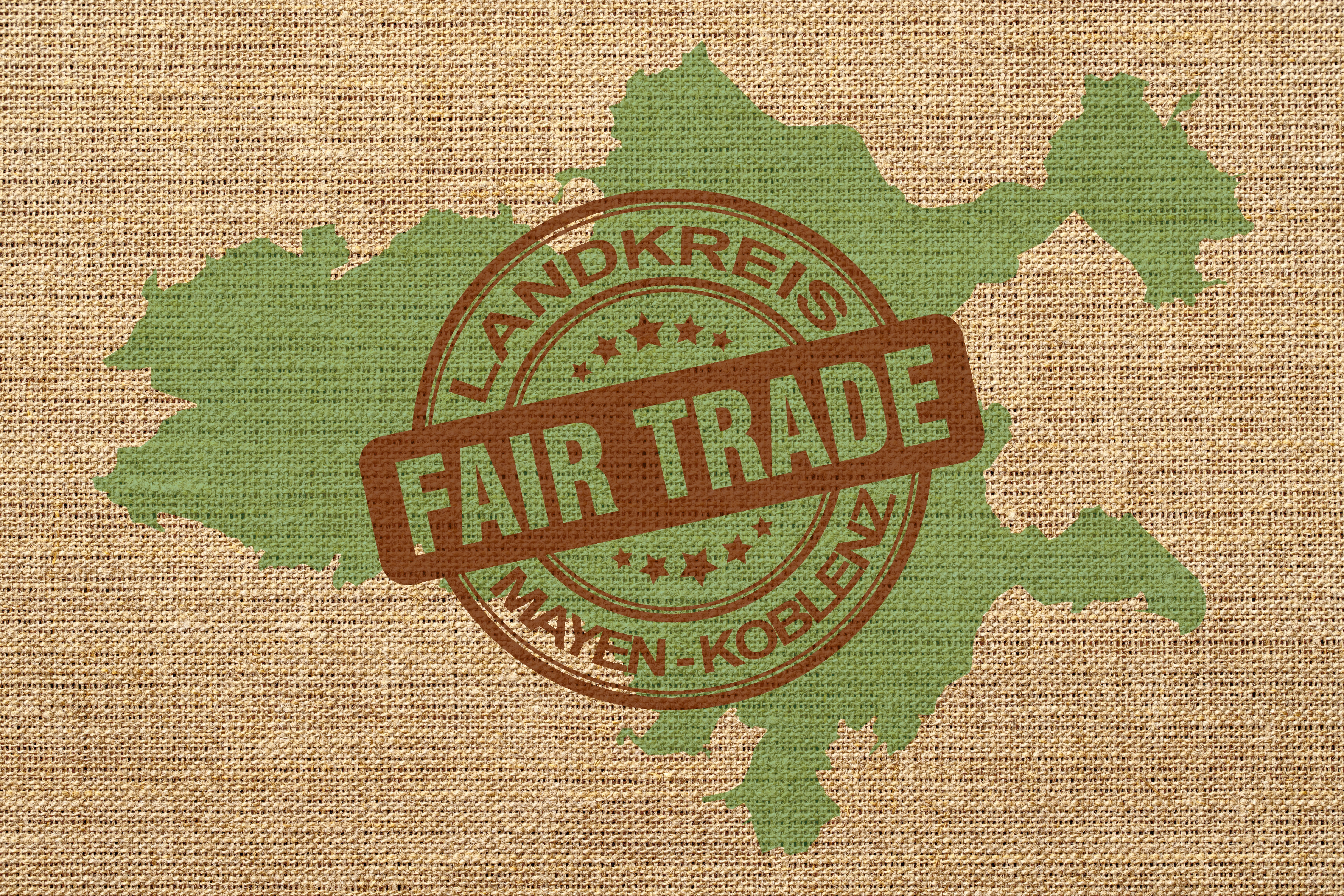Logo Fairtrade Landkreis Mayen-Koblenz
