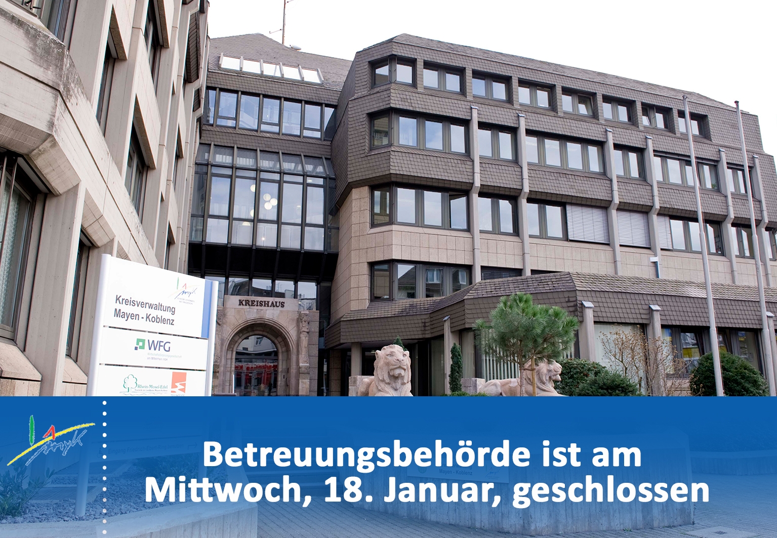 Betreuungsbehörde geschlossen