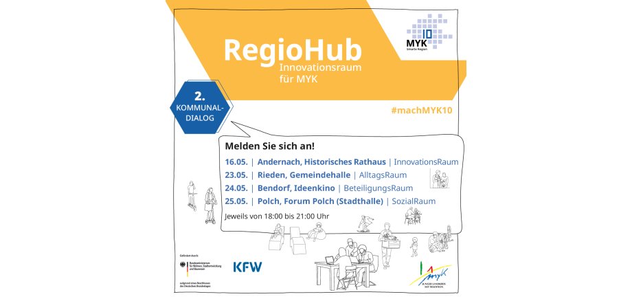 „RegioHub“ - Innovationsraum für MYK