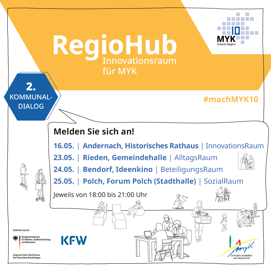 „RegioHub“ - Innovationsraum für MYK
