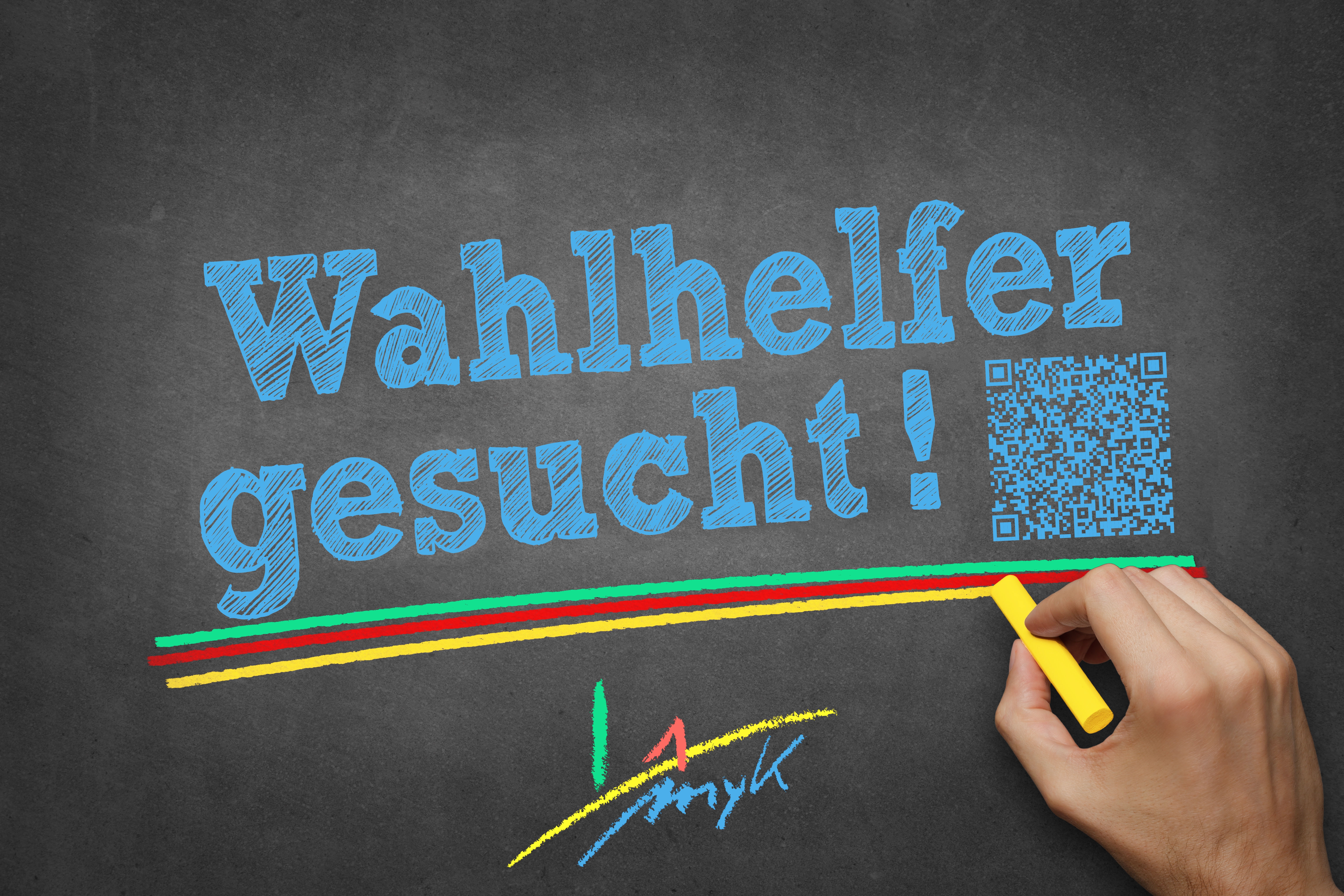 Wahlhelfer für die Europawahl 2024 gesucht