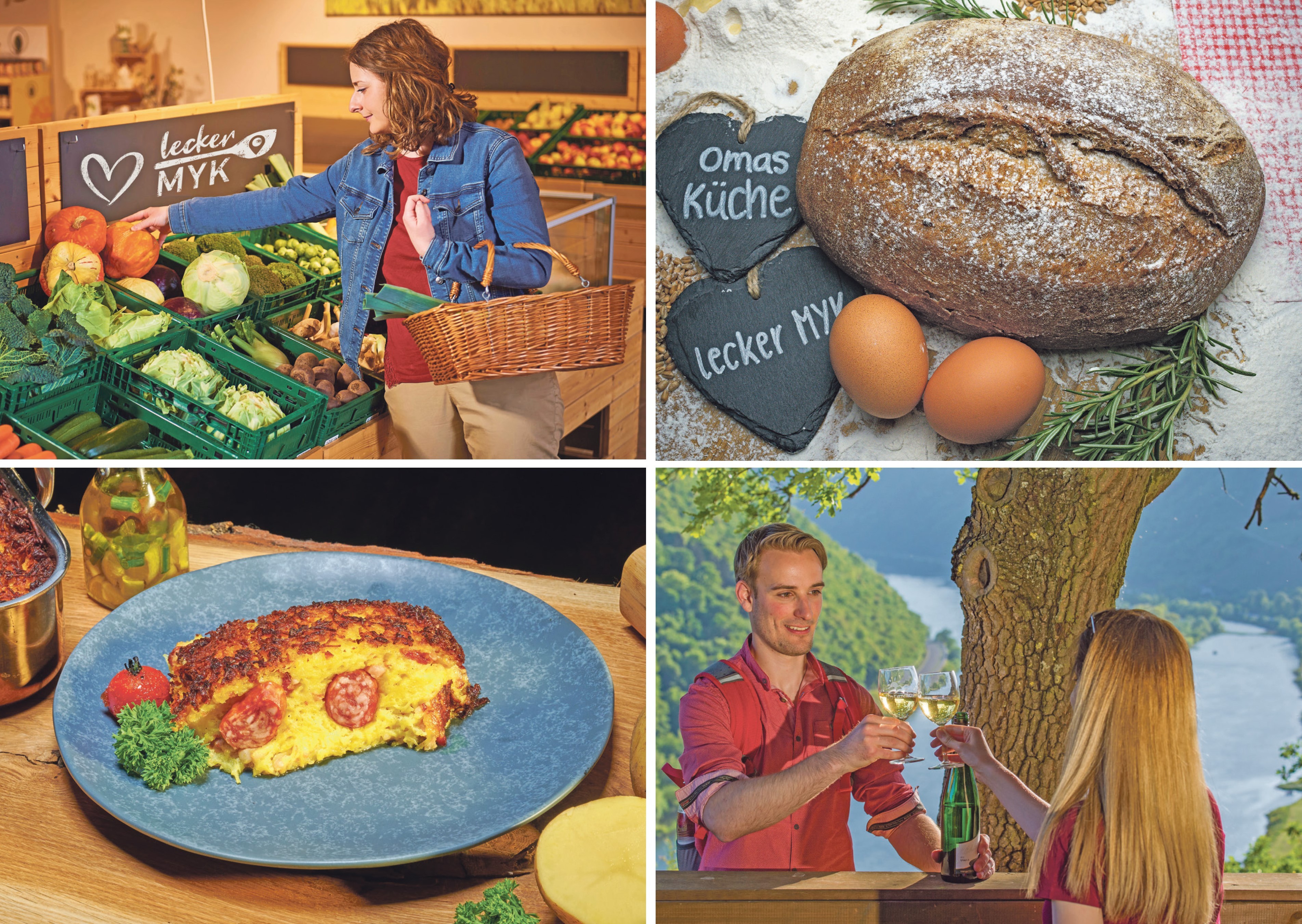 Natur, Kulinarik, Emotionen und mehr bieten die „leckerMYK Omas Küche Wochen“. 