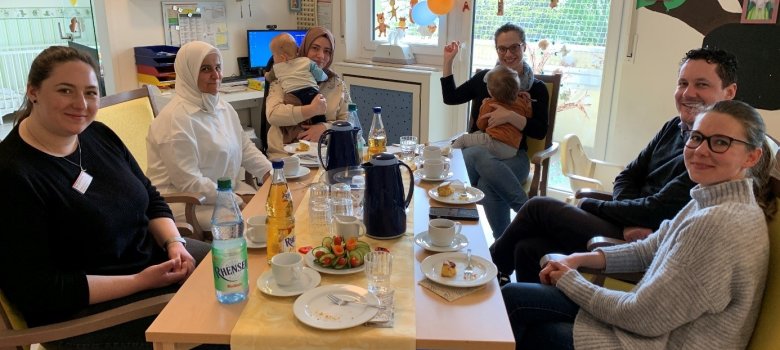 Viele interessierte Eltern besuchten die Kindertagespflegestelle Vierwindenspatzen der AWO in Bendorf. 