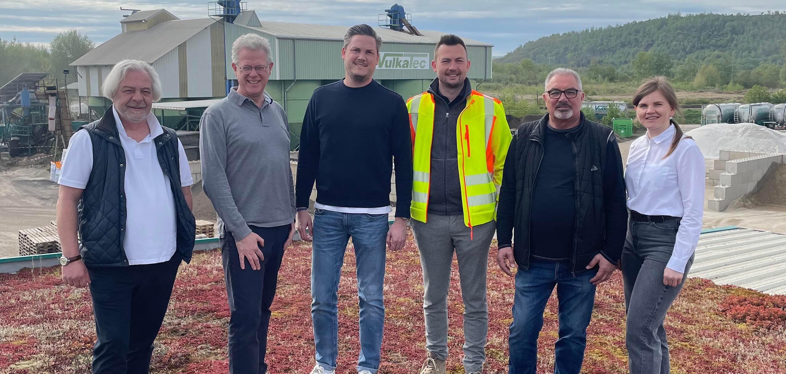 Das Umweltteam der Firma VulKatec kümmert sich betreibsintern um die Umsetzung des Ökoprofit-Projektes. 