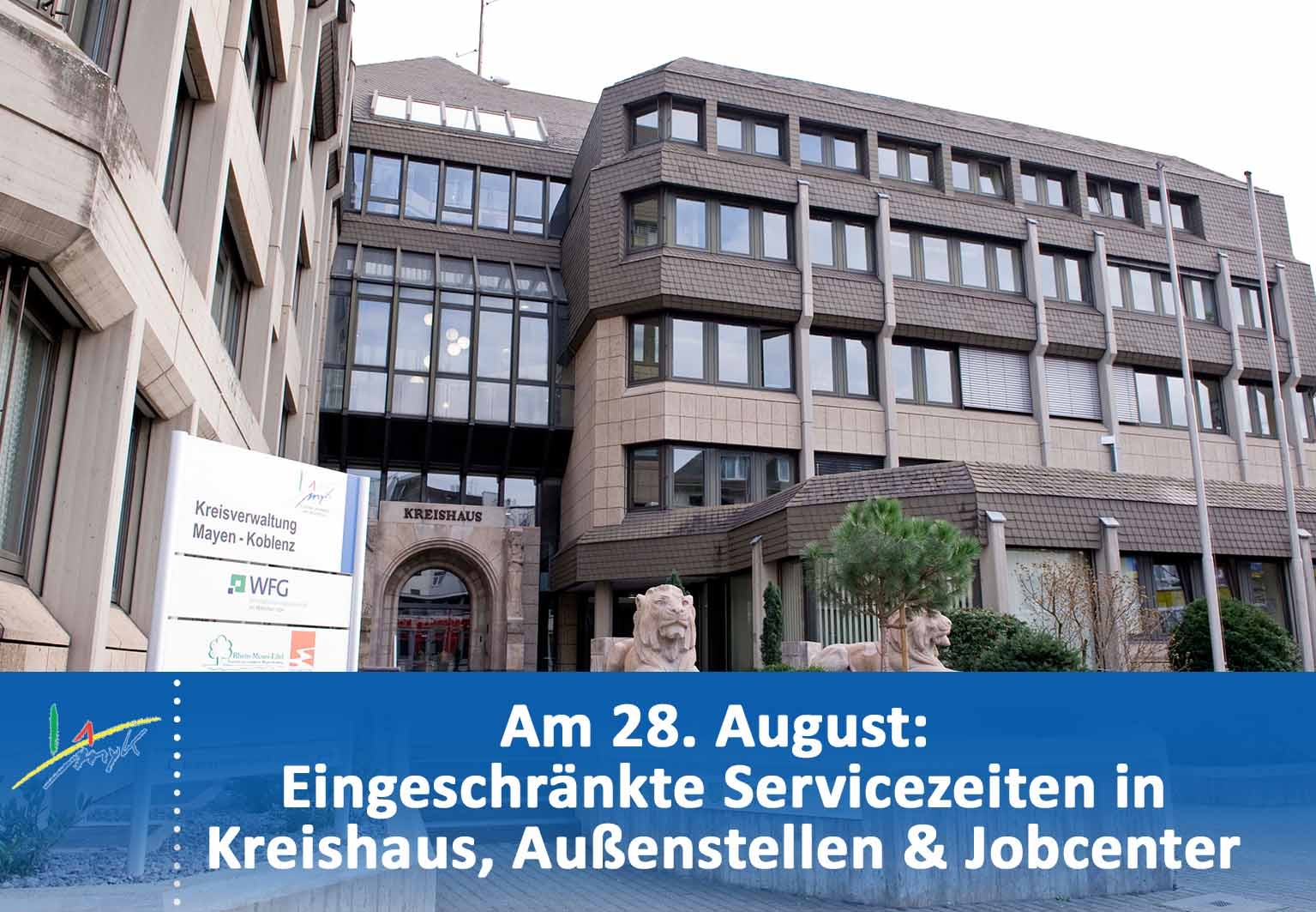 Servicezeiten wegen Personalversammlung eingeschränkt