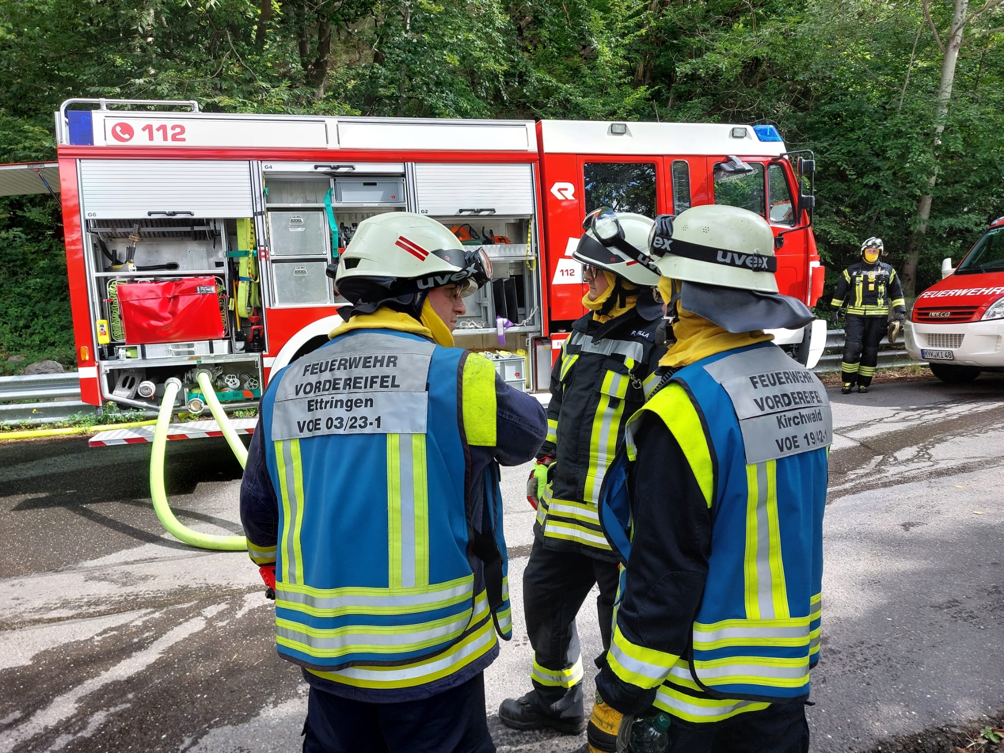 Katastrophenschutzübung im Landkreis Mayen-Koblenz 