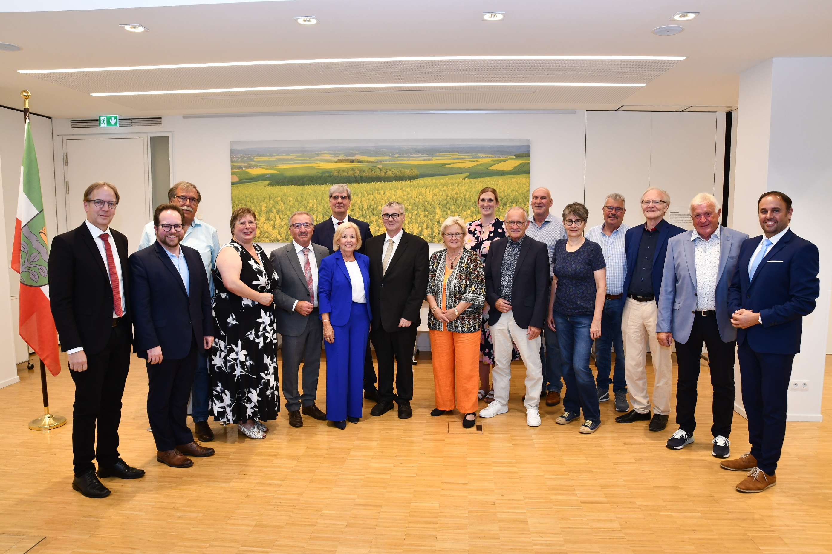 Die ausgeschiedenen Mandatsträger bringen es zusammen auf zahlreiche Jahre Kreistagserfahrung. 