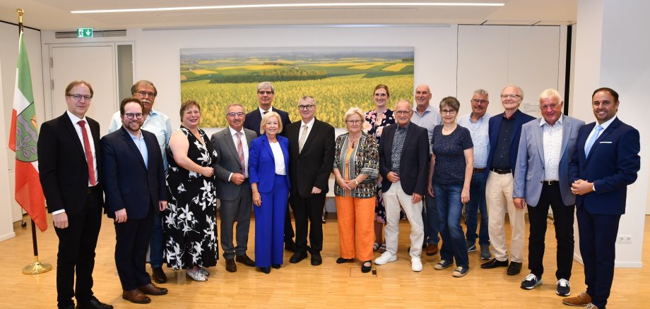 Die ausgeschiedenen Mandatsträger bringen es zusammen auf zahlreiche Jahre Kreistagserfahrung. 