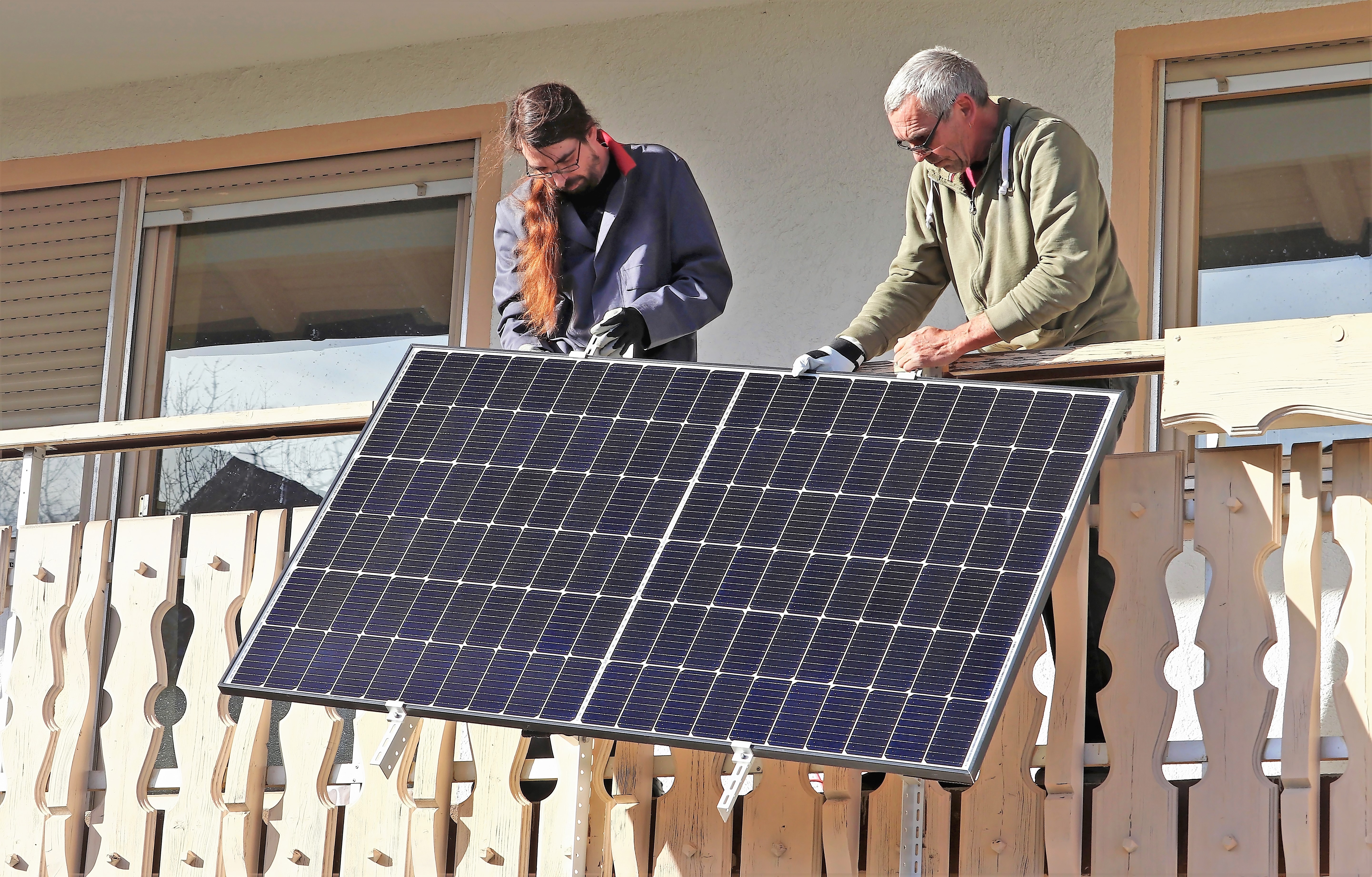 Balkonkraftwerke-Förderung in MYK ist stark nachgefragt 