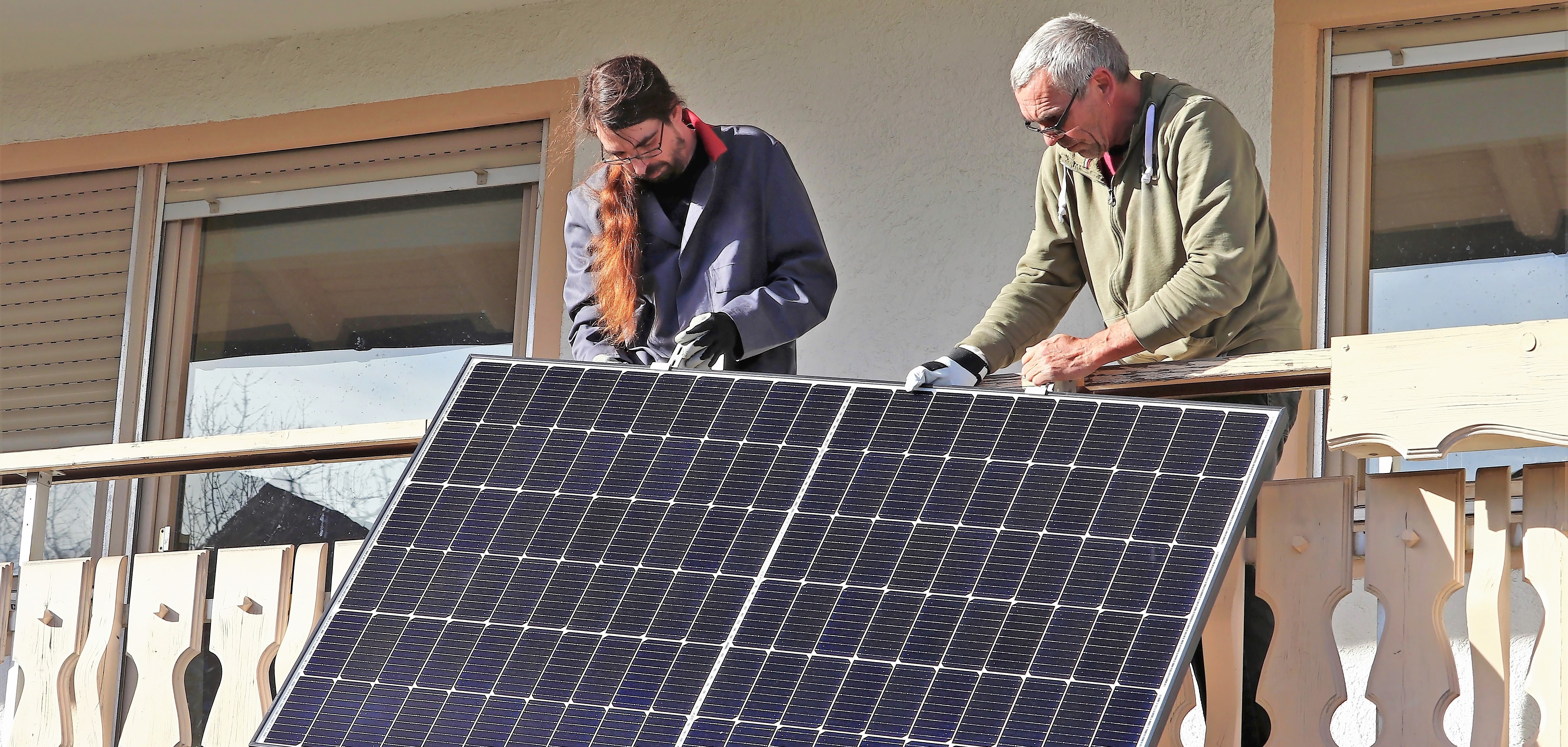 Balkonkraftwerke-Förderung in MYK ist stark nachgefragt 