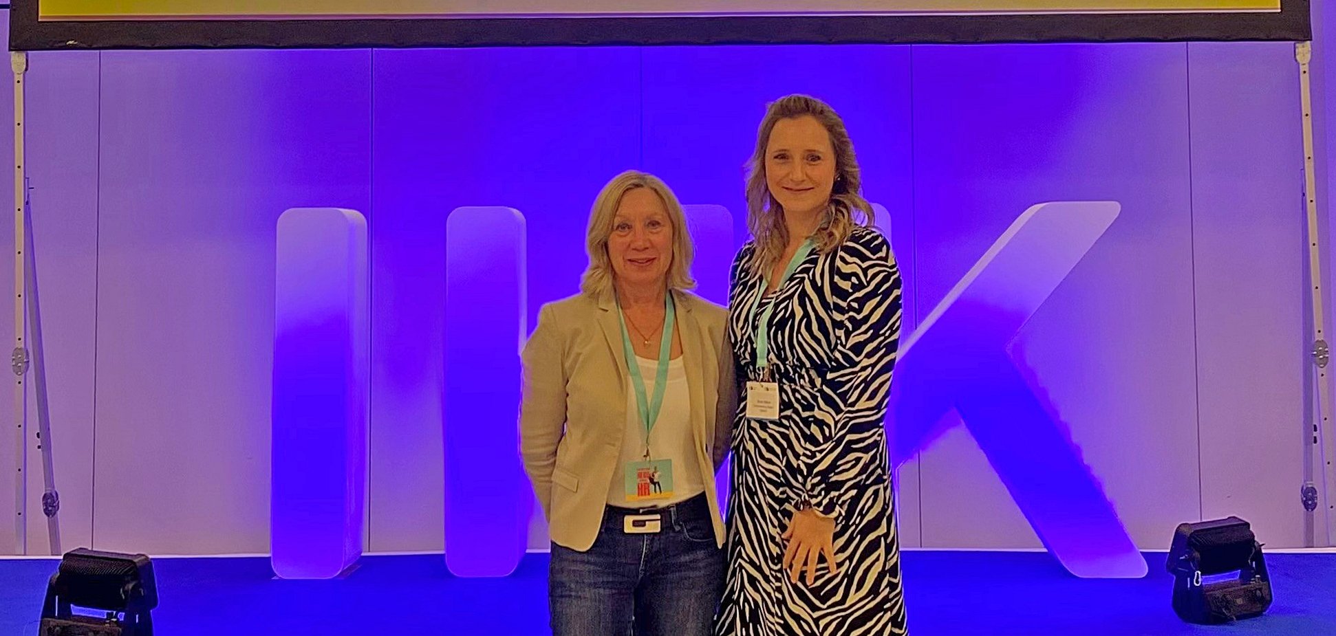 Personalentwicklerin Dorothee Weis (links) und Nicole Bähner, die für das Personalmarketing verantwortlich ist, freuten sich über ein breit gefächertes Programm. 