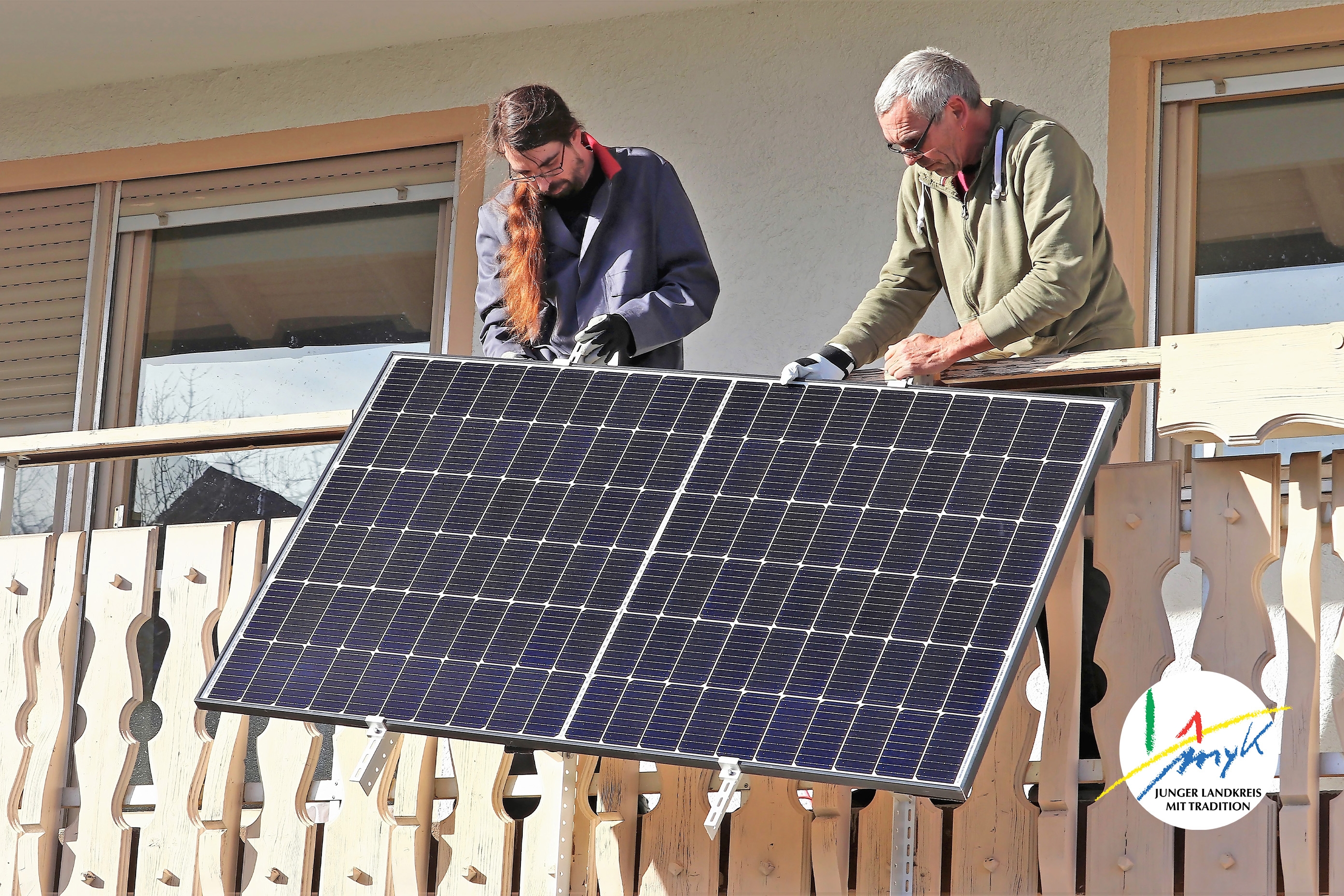 Balkonkraftwerke-Förderung in MYK ist stark nachgefragt  
