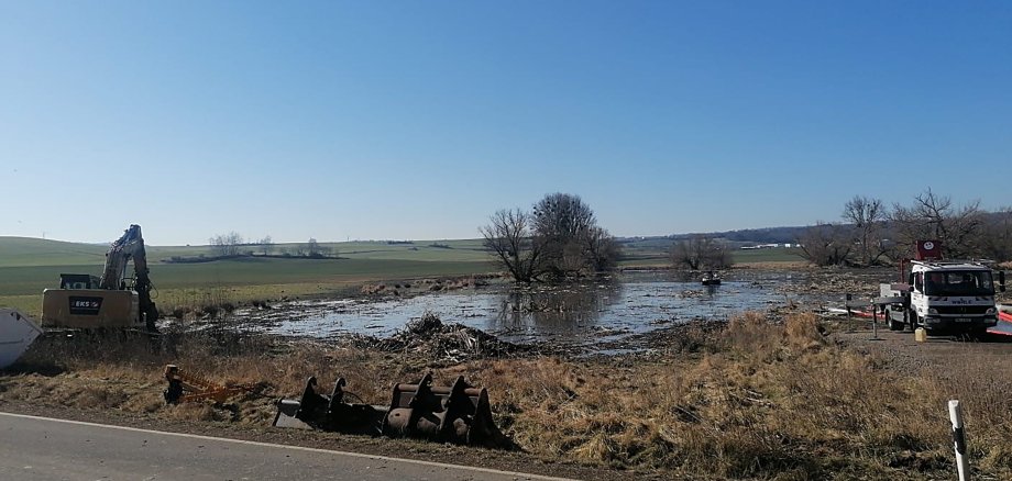 Thürer Wiesen: Mähboot hat Einsatz
erfolgreich abgeschlossen
Thürer Wiesen: Mähboot hat Einsatz erfolgreich abgeschlossen