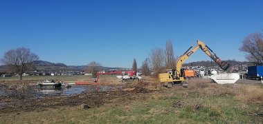 Thürer Wiesen: Mähboot hat Einsatz
erfolgreich abgeschlossen
Thürer Wiesen: Mähboot hat Einsatz erfolgreich abgeschlossen
