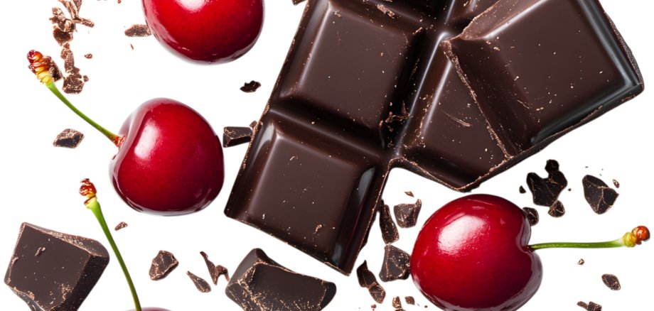 chocolate and cherry chocolate and cherry