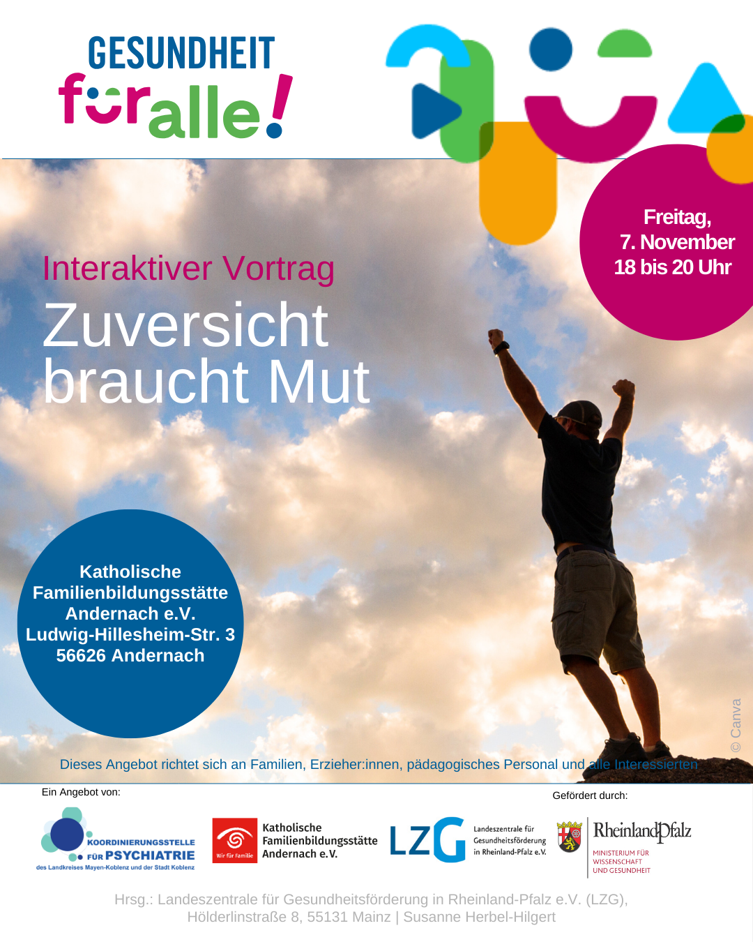 Zuversicht braucht Mut