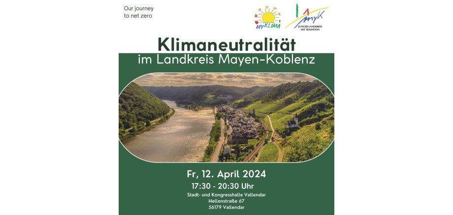 Mayen-Koblenz stellt Vorreiterkonzept für klimaneutralen Landkreis vor  
