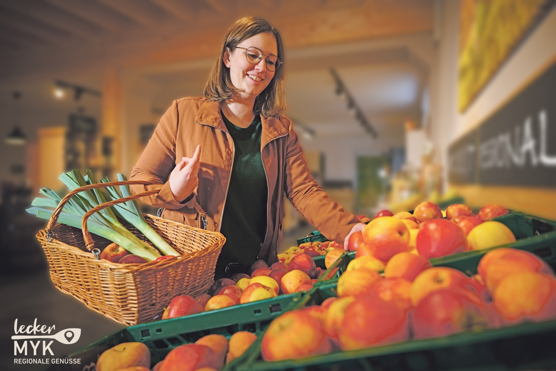 Beim Regionalmarkt werden hochwertige Produkte von Direktvermarktern aus dem Kreis Mayen-Koblenz und der Umgebung angeboten. 