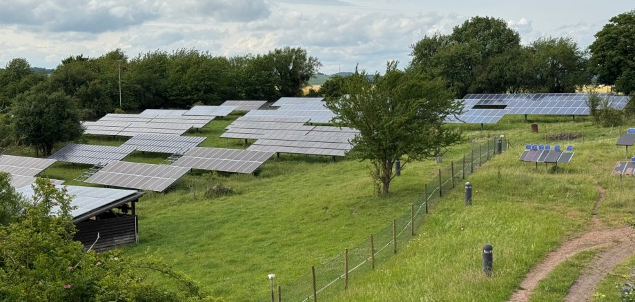 Die PV-Testanlage in Kobern-Gondorf. 