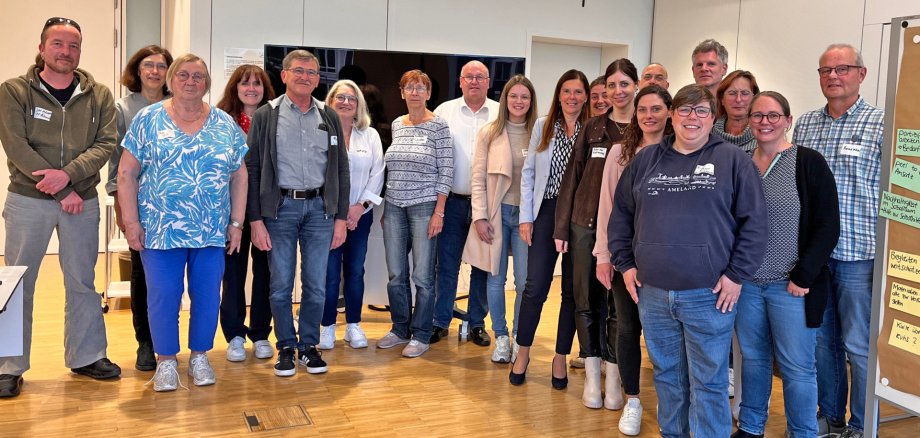 Die Teilnehmer des Ersten Netzwerktreffen im Rahmen des GKV-Projektes „Gesund älter werden im Landkreis Mayen-Koblenz“ freuten sich über die gelungene Veranstaltung. 