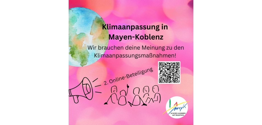 Jetzt an zweiter Online-Befragung zur Klimaanpassung in MYK teilnehmen 