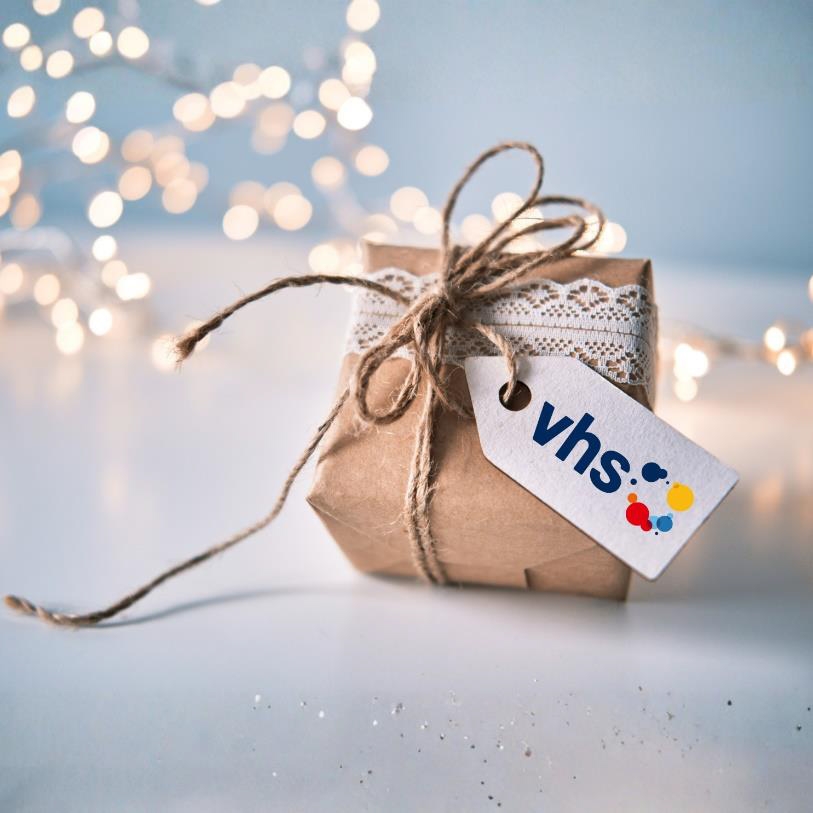 „Ein vhs-Kurs unter dem Weihnachtsbaum“