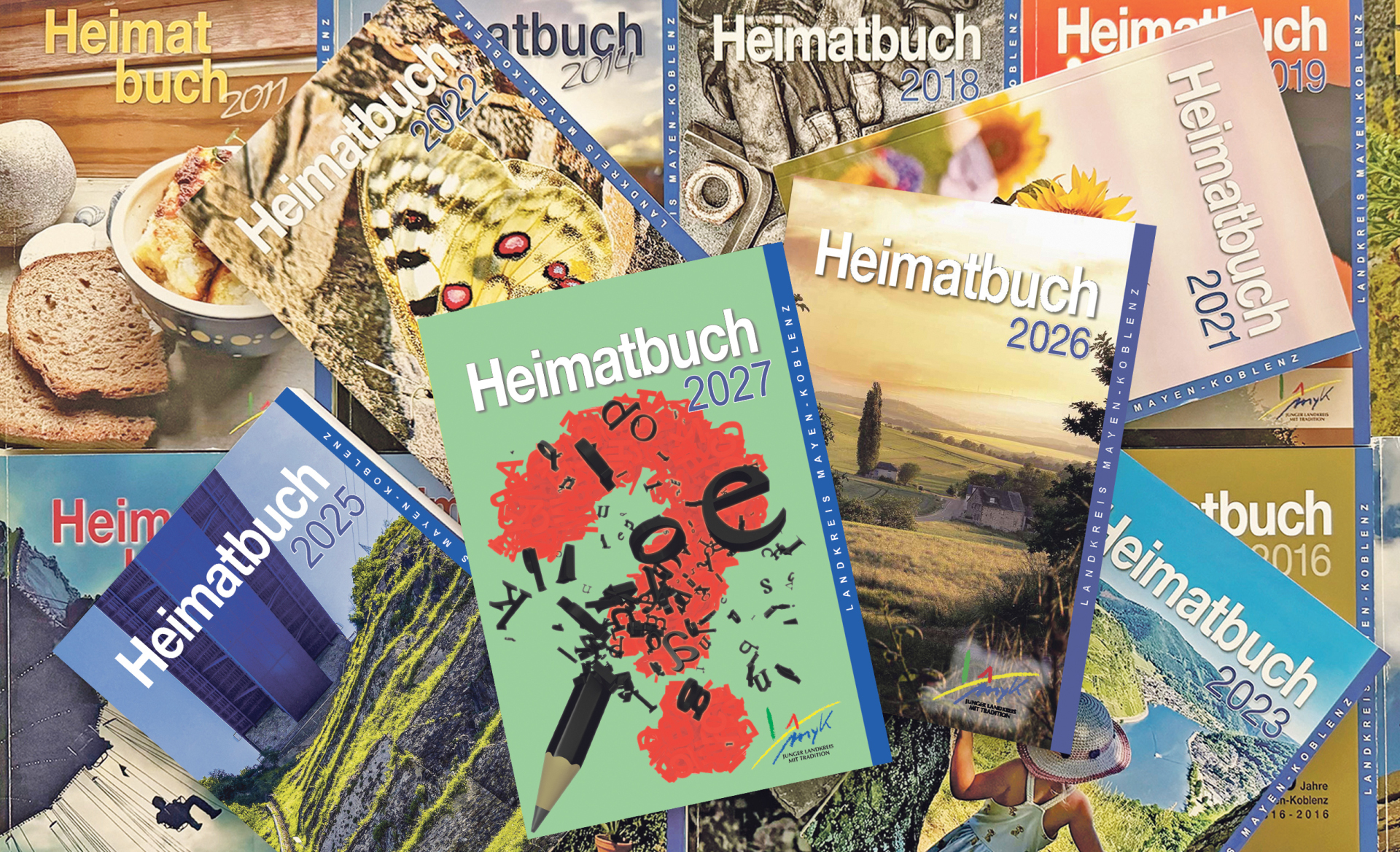 Das Heimatbuch des Kreises erfreut sich seit mehr als vier Jahrzehnten großer Beliebtheit. Welche Ereignisse wohl im Heimatbuch 2027 festgehalten werden?