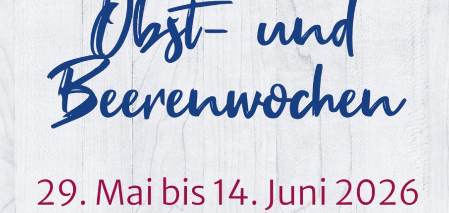 Der Flyer zu den „leckerMYK Obst- und Beerenwochen“ vom 29. Mai bis 14. Juni ist da und ab sofort online sowie postalisch erhältlich.