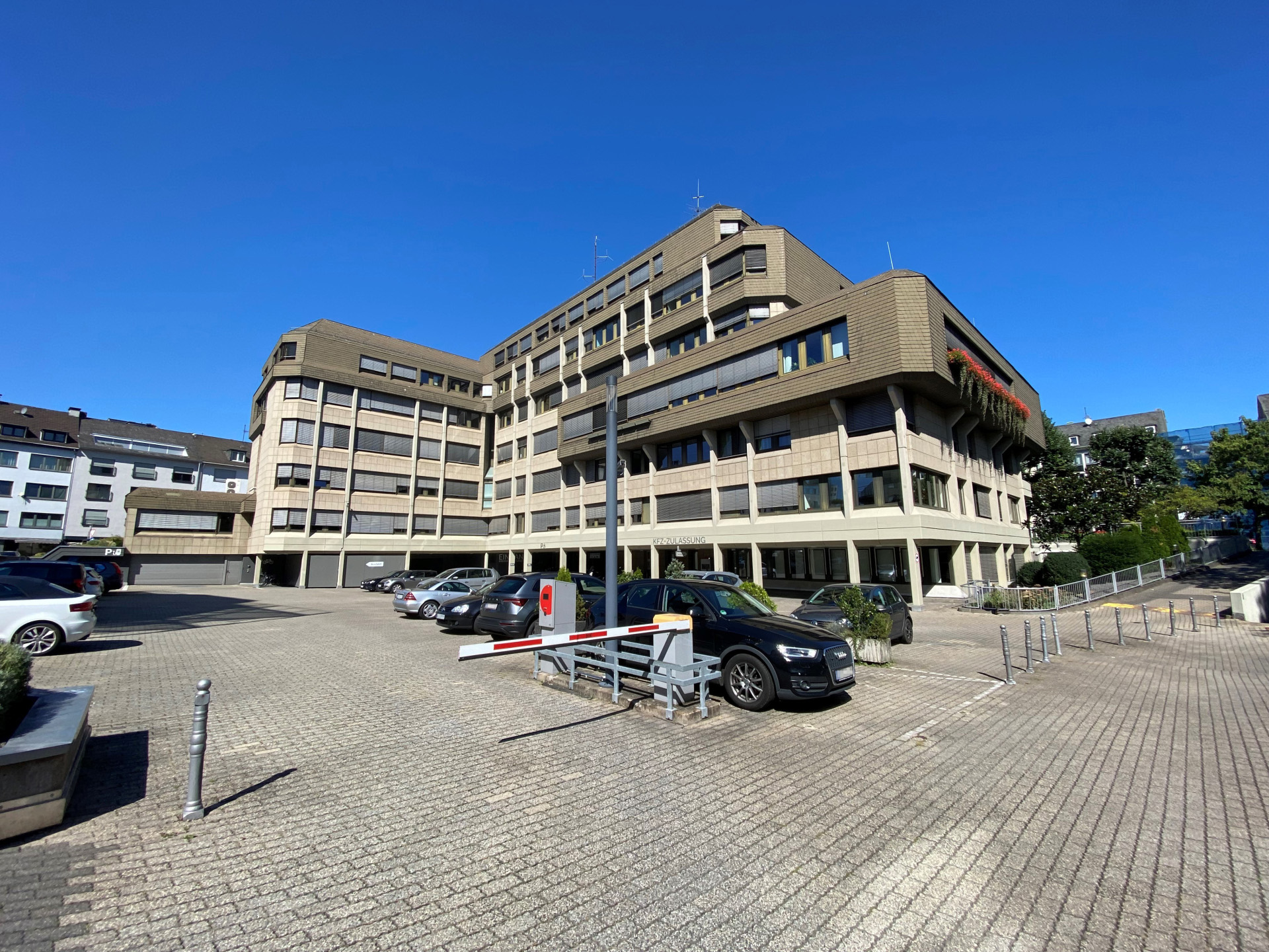 Parkplatz am Kreishaus gesperrt 