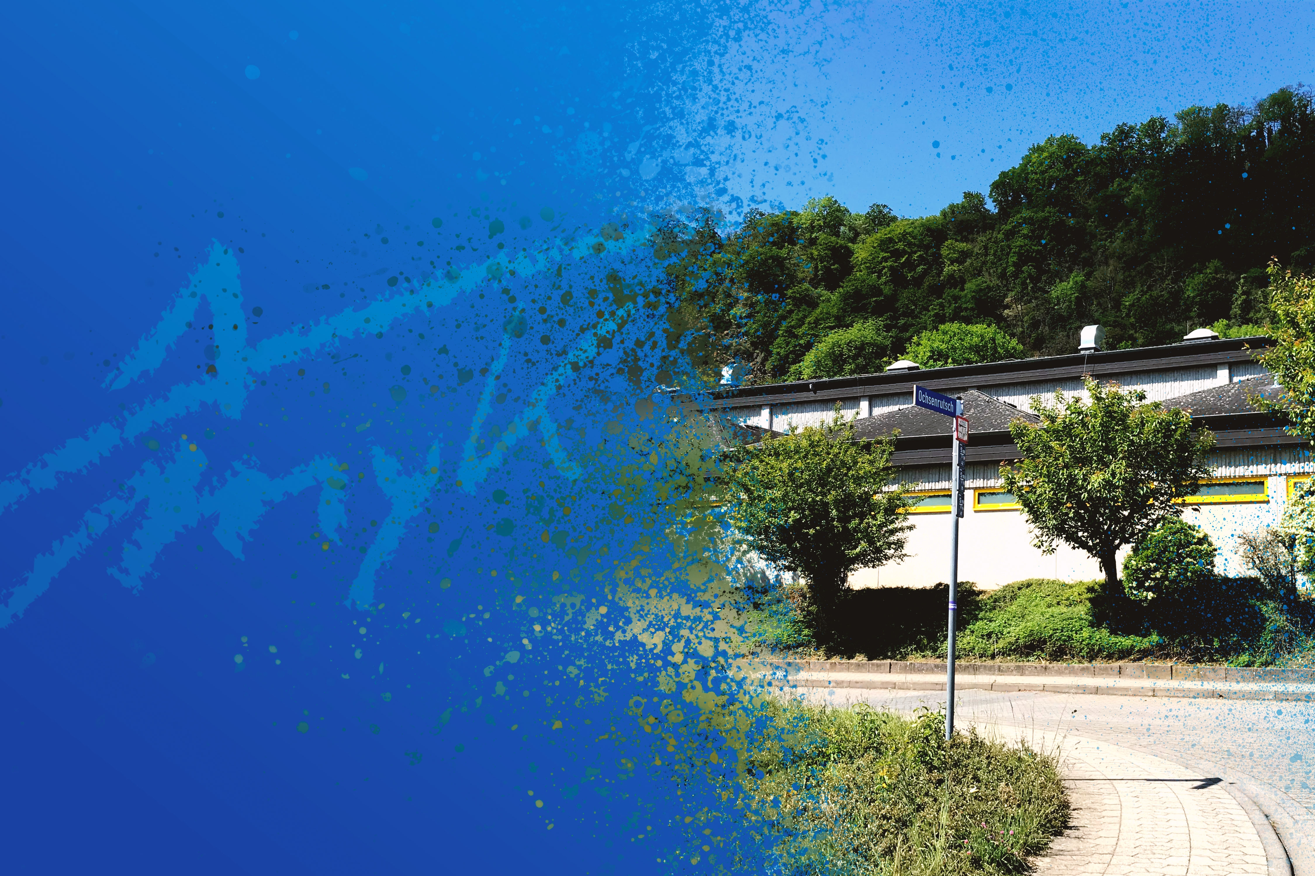 Header Sporthalle der Realschule plus und Fachoberschule Untermosel, Kobern-Gondorf